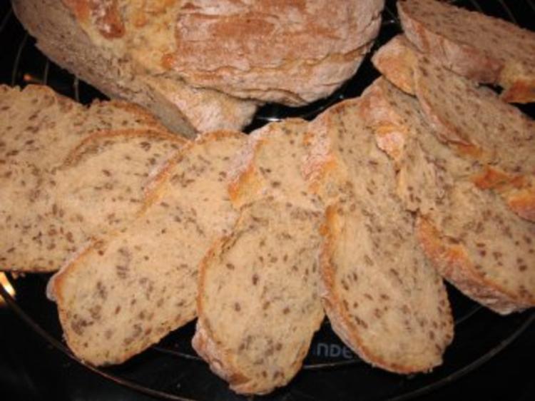 Leinsamen-Dinkelvollkornbrot - Rezept Mit Bild - Kochbar.de