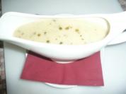 Pfefferrahmsauce mit frischen Kräutern - Rezept