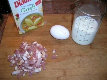 Speckgrießknödel - als Beilage zu meinem geschmorten Tafelspitz + - Rezept - Bild Nr. 2