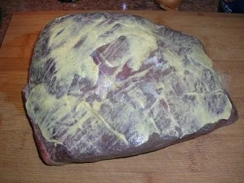 Geschmorter Tafelspitz vom Bergischen Ochsen mit Bordauxsauce und Speck-Grießknödel - Rezept - Bild Nr. 3