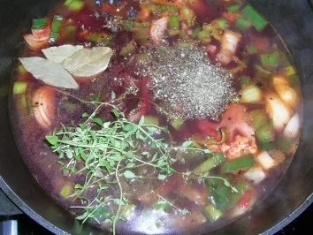 Geschmorter Tafelspitz vom Bergischen Ochsen mit Bordauxsauce und Speck-Grießknödel - Rezept - Bild Nr. 5