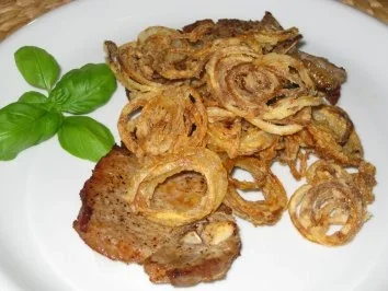 Rezept: Koteletts mit Zwiebelhaube -Pupsessen Bild Nr. 12 Koteletts mit Zwiebelhaube -Pupsessen - Rezept - Bild Nr. 12