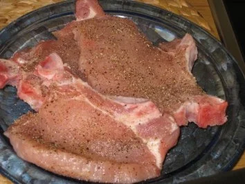 Rezept: Koteletts mit Zwiebelhaube -Pupsessen Bild Nr. 10 Koteletts mit Zwiebelhaube -Pupsessen - Rezept - Bild Nr. 10