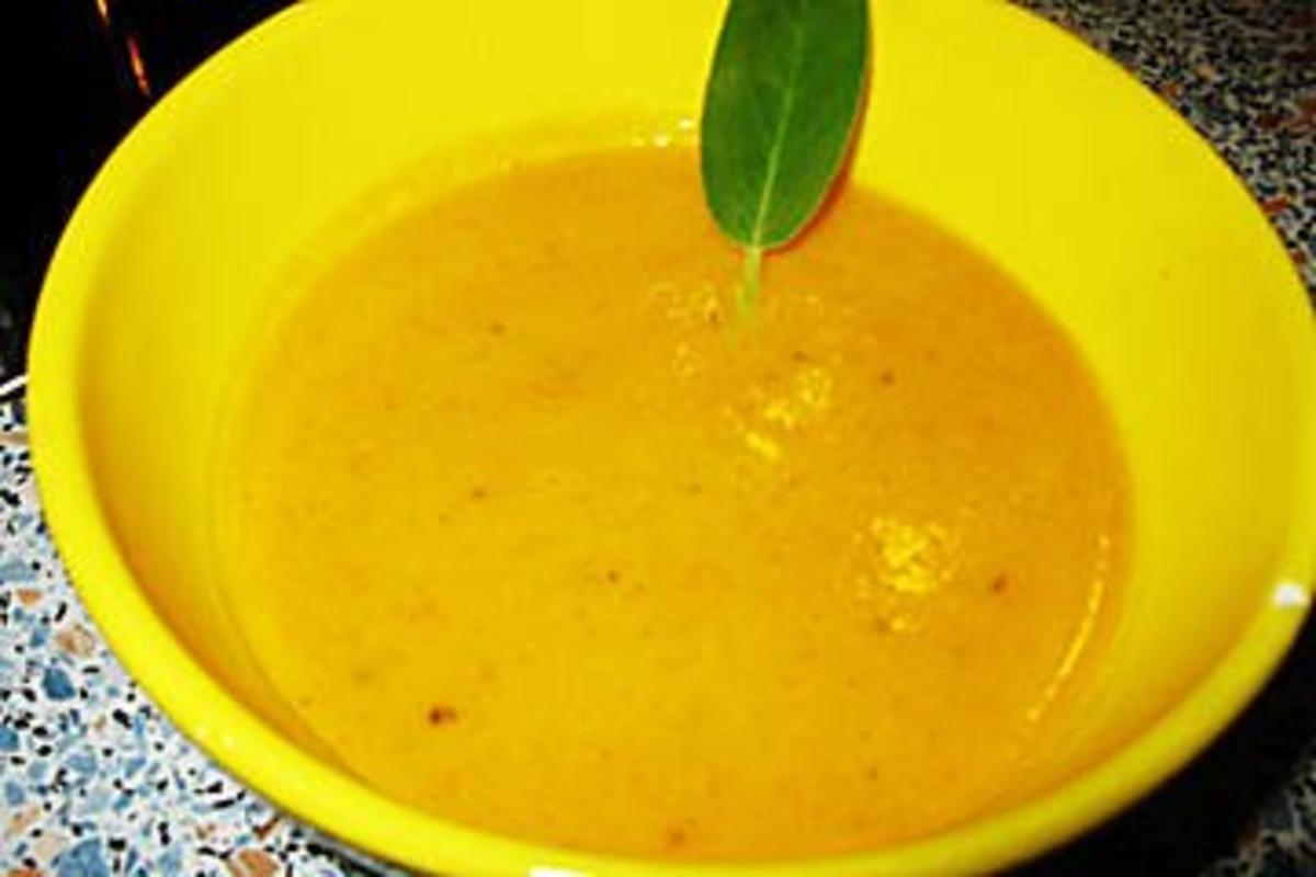 Kürbissuppe mit Ingwer und Kokosmilch - Rezept