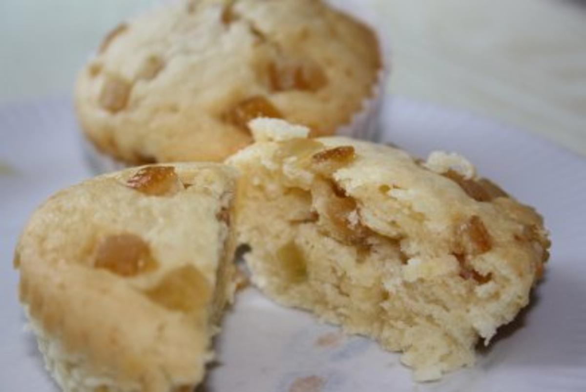 Muffins: Muffins mit Amaretto-Citrusfrüchten - Rezept