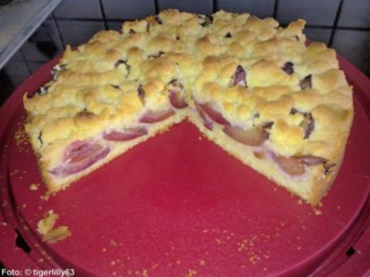 Zwetschgen Streusel Kuchen - einfach - von tigerlilly63
