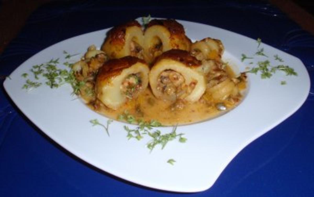 Gefullte Kartoffeln Im Backofen Gegart Rezept By Rosalinde111 Eine Vielzahl Von Einfachen Hausmannskost Rezepte