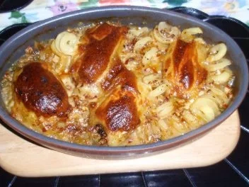 Gefüllte Kartoffeln im Backofen gegart - Rezept - Bild Nr. 7