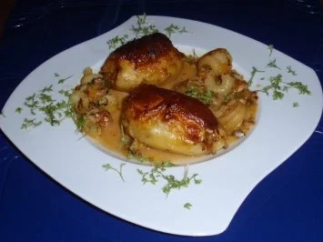 Gefüllte Kartoffeln im Backofen gegart - Rezept - Bild Nr. 9