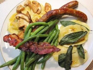 Grüne Böhnchen mit Knusperspeck ... - Rezept - Bild Nr. 3