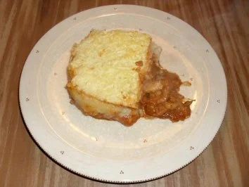 Rezept: Geschnetzeltes unter Kartoffelpüree Geschnetzeltes unter Kartoffelpüree - Rezept