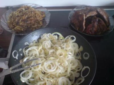 mittelalterliches Zwiebelfleisch - Rezept