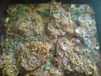 mittelalterliches Zwiebelfleisch - Rezept - Bild Nr. 3