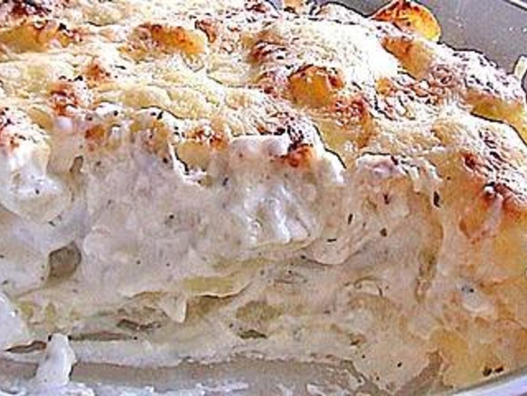 Kartoffelgratin nach kretanischer Art - einfach - 168 kcal/100g