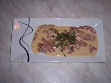 Heller Wurstgulasch - Rezept