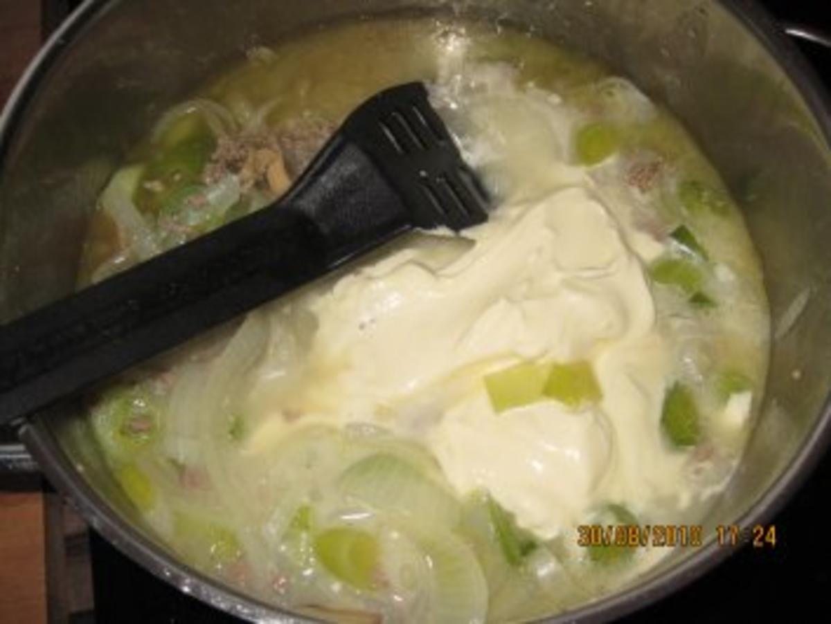 Käse - Lauch Suppe - Rezept - Bild Nr. 8