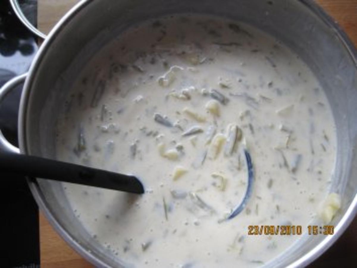 Buttermilch-Bohnensuppe - Rezept - Bild Nr. 6