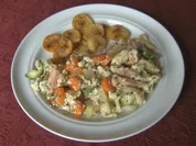 Rezept: Bunte Gemüserestepfanne Bunte Gemüserestepfanne - Rezept