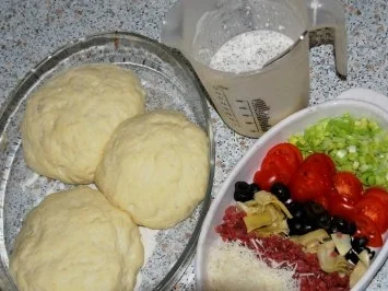 Tarte flambeé.... - Rezept - Bild Nr. 2