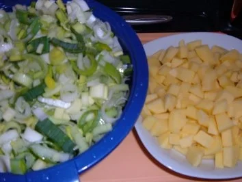 Eintopf : Lauch - Eintopf  mit Kasseler - Rezept - Bild Nr. 2