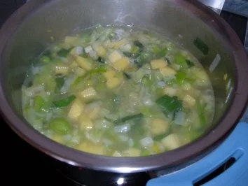 Eintopf : Lauch - Eintopf  mit Kasseler - Rezept - Bild Nr. 3