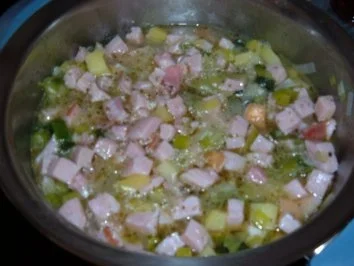 Eintopf : Lauch - Eintopf  mit Kasseler - Rezept - Bild Nr. 5