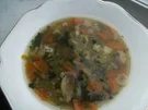Fischsuppe  auch als Vorsuppe gut, - Rezept
