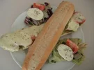 Überbackenes Baguette - Rezept