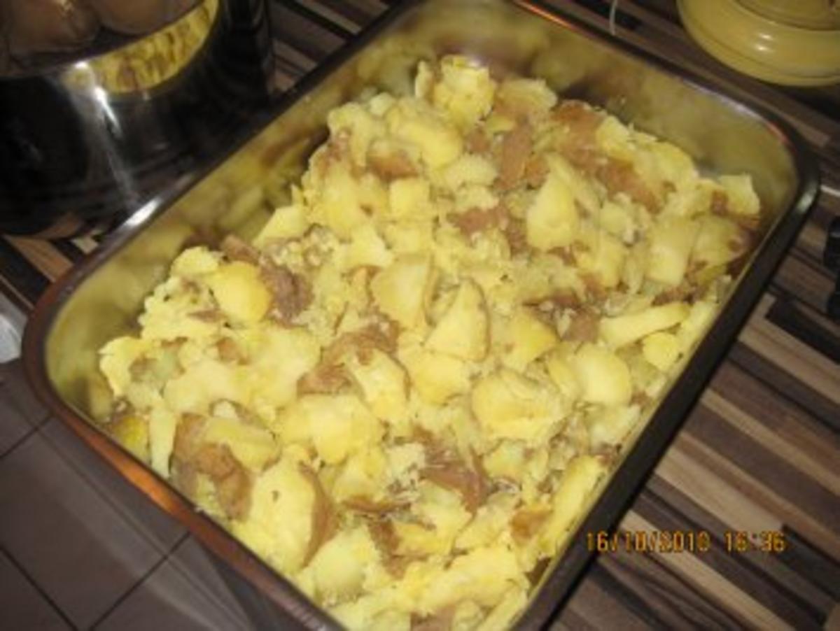 Kartoffel - Spinat Auflauf "Raclette" - Rezept - Bild Nr. 3