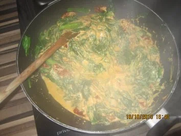 Kartoffel - Spinat Auflauf "Raclette" - Rezept - Bild Nr. 5