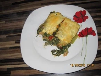 Kartoffel - Spinat Auflauf "Raclette" - Rezept