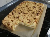 Pfirsichkuchen mit Streuseln - Rezept
