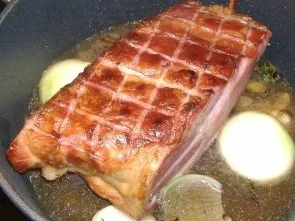 Kasselerbraten mit Essigzwetschgen - Rezept - Bild Nr. 4