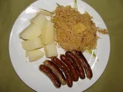Beilage :  -Mein Weinsauerkraut mit Ananas- - Rezept