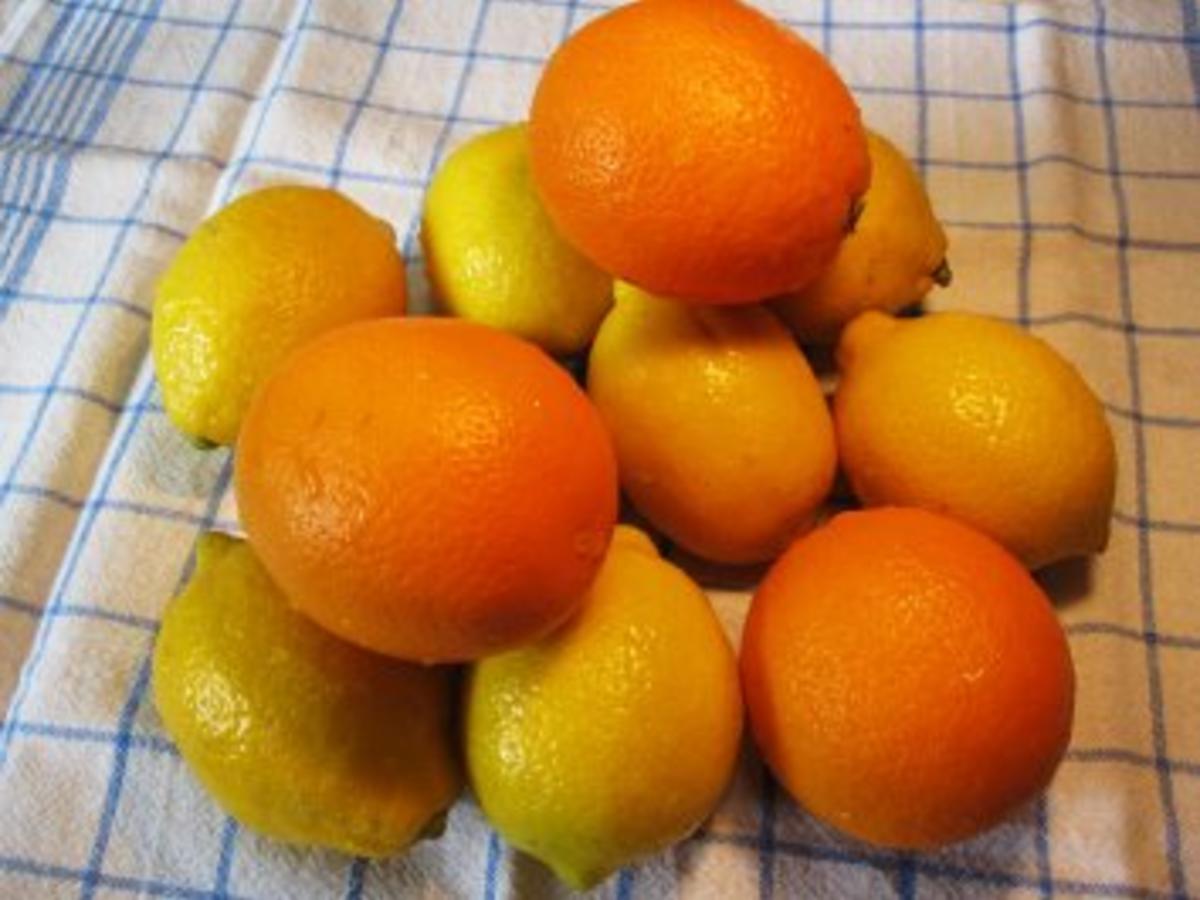 Marmelade aus Zitronen und Orangen ... - Rezept - kochbar.de