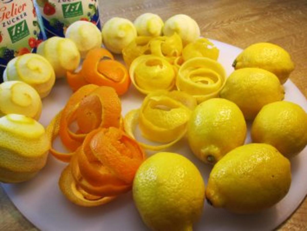 Marmelade aus Zitronen und Orangen ... - Rezept - Bild Nr. 4