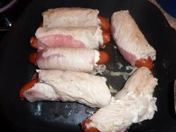 Fl/Schwein: Salciccia im Mantel - Rezept - Bild Nr. 6