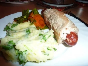 Fl/Schwein: Salciccia im Mantel - Rezept - Bild Nr. 8