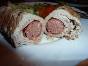 Rezept: Fl/Schwein: Salciccia im Mantel Fl/Schwein: Salciccia im Mantel - Rezept