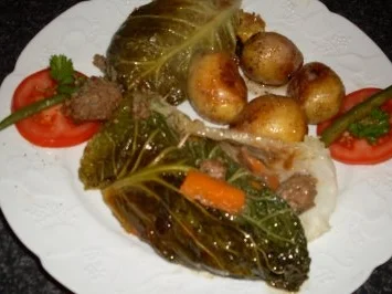 Rezept: Wirsing - Rouladen mit Drillinge.... Bild Nr. 9 Wirsing - Rouladen mit Drillinge.... - Rezept - Bild Nr. 9