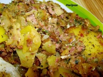 Bauernschmaus aus der Pfanne mit Spiegelei - Rezept - Bild Nr. 2