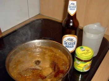 FLEISCH: Rinderbeinscheibe in "Sestersoße" - Rezept - Bild Nr. 4