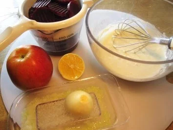 Apfel - Rote Bete - Salat - Rezept - Bild Nr. 3