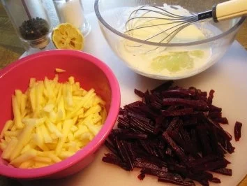 Apfel - Rote Bete - Salat - Rezept - Bild Nr. 4