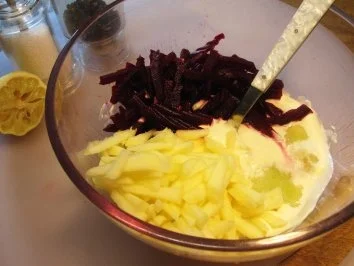Apfel - Rote Bete - Salat - Rezept - Bild Nr. 5