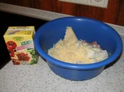 Party-Pizza-Brötchen Salami - Rezept