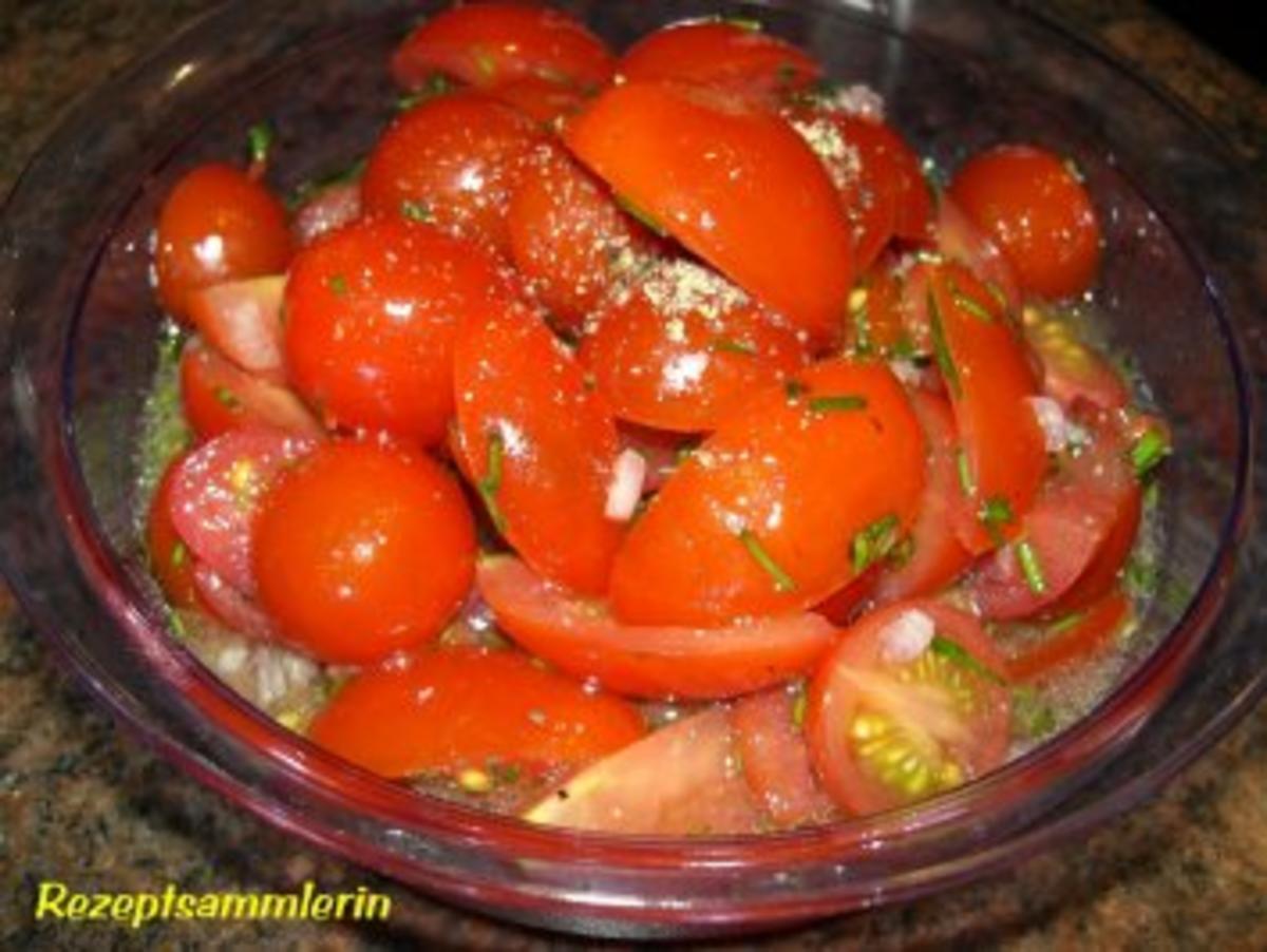 Salatbar:  TOMATENSALAT - Rezept