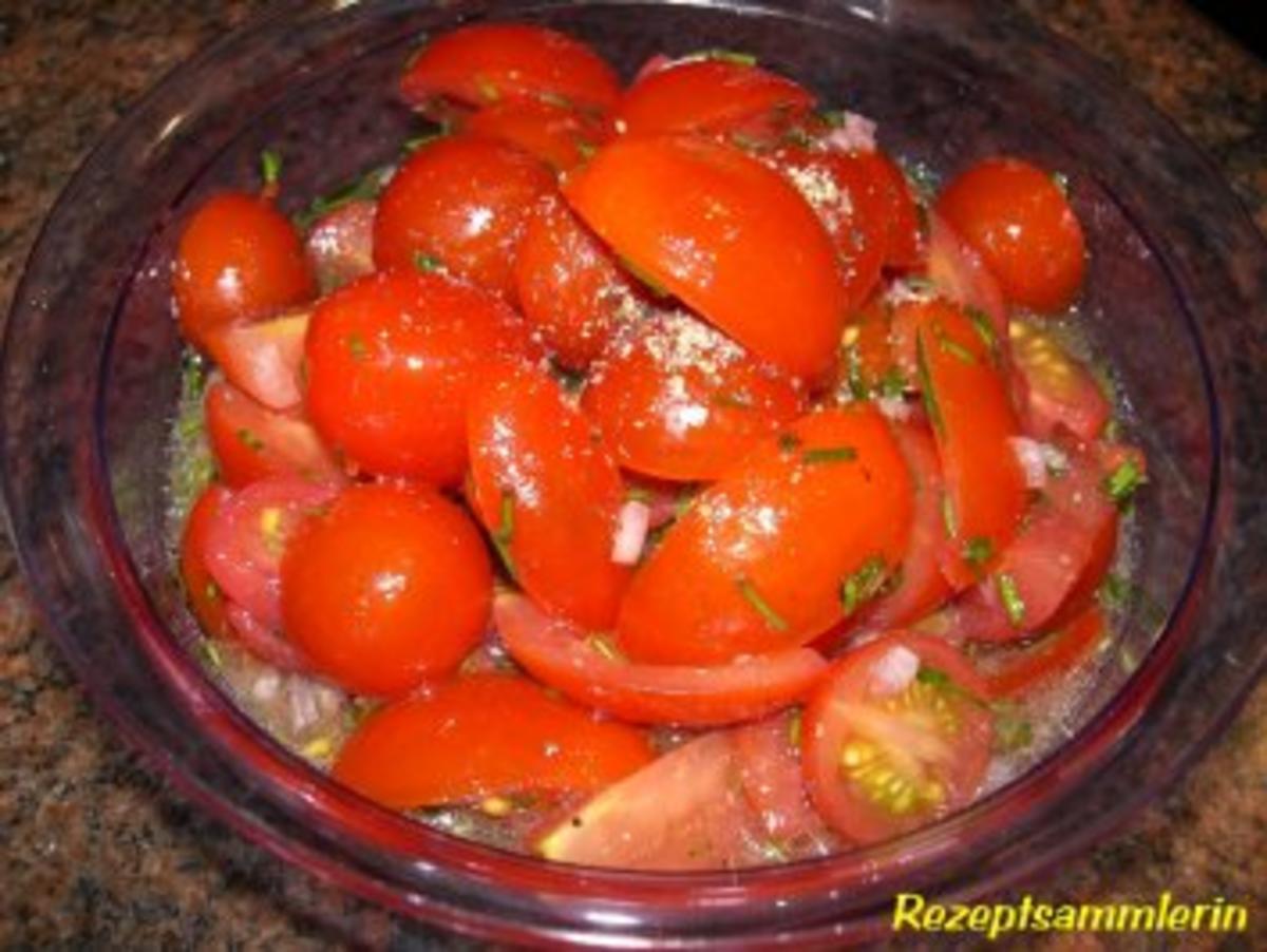 Salatbar:  TOMATENSALAT - Rezept - Bild Nr. 2