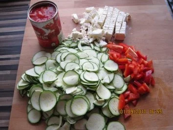 Schnelle Zuchini-Reis Pfanne - Rezept - Bild Nr. 2