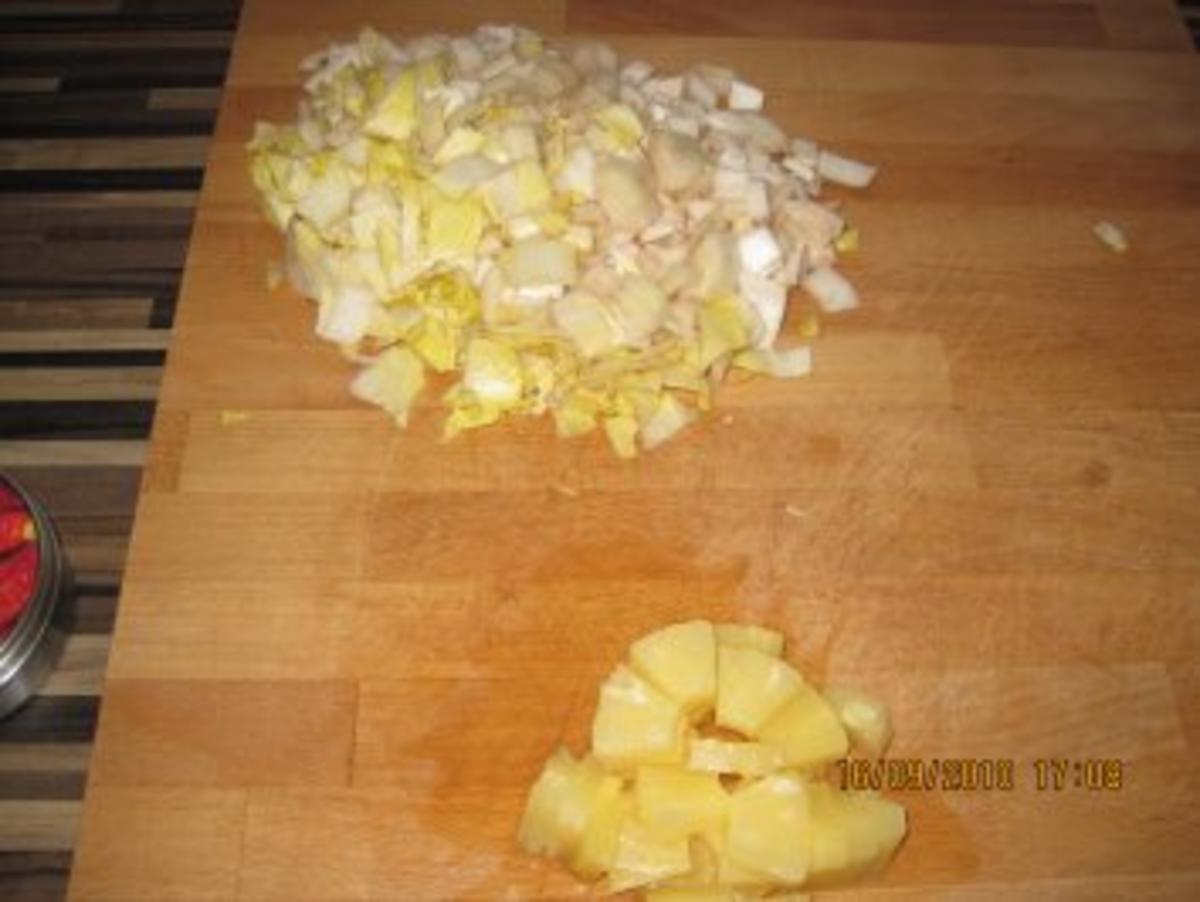 Chicoree - Ananas Pfanne - Rezept - Bild Nr. 3